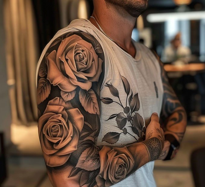 Rose-Tattoos