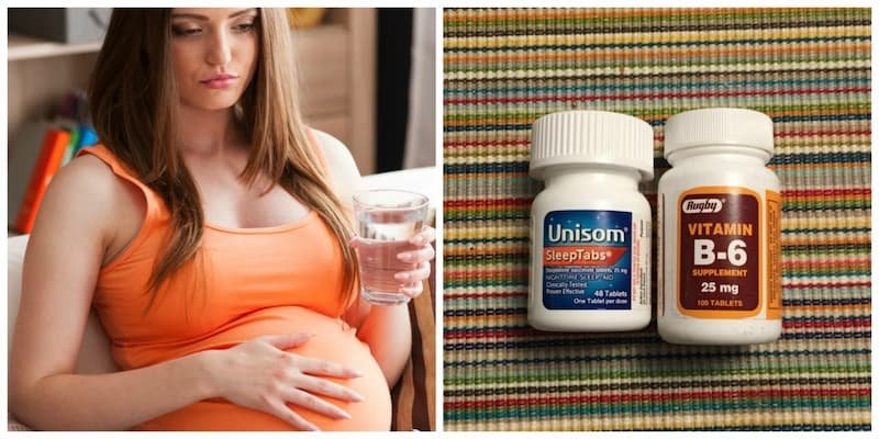 Can I take B6 for morning sickness?